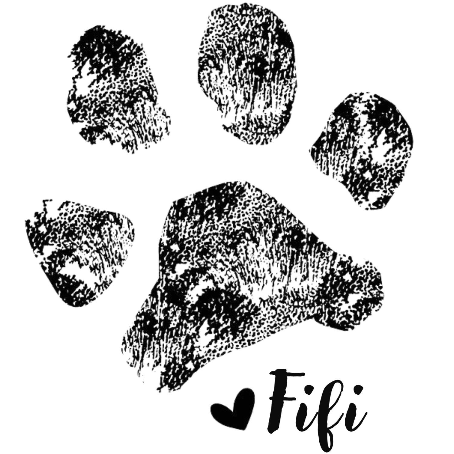 Fifi giving the official stamp of approval